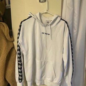 ADIDAS ORIGINAL hoodie with tracked sleeves